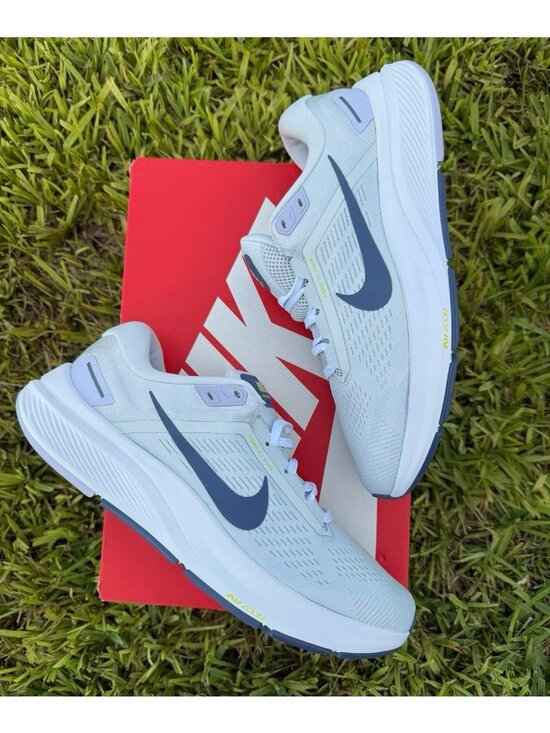 * 10 MEN’S NIKE AIR ZOOM STRUCTURE 24 PURE PLATINUM / LIGHT GRAY DA8574-005 main image 5